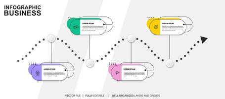 Set of infographic elements data visualization vector design template. Can be used for steps, options, business process, workflow, diagram, flowchart concept, timeline, marketing icons, info graphics.