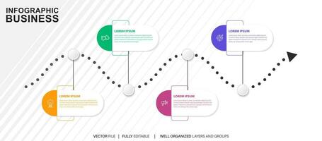 Set of infographic elements data visualization vector design template. Can be used for steps, options, business process, workflow, diagram, flowchart concept, timeline, marketing icons, info graphics.