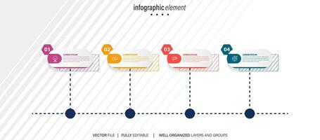 Set of infographic elements data visualization vector design template. Can be used for steps, options, business process, workflow, diagram, flowchart concept, timeline, marketing icons, info graphics.