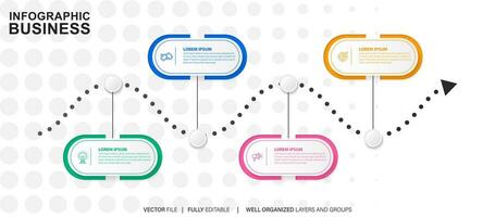 conjunto de infografía elementos datos visualización vector diseño modelo. lata ser usado para pasos, opciones, negocio proceso, flujo de trabajo, diagrama, diagrama de flujo concepto, línea de tiempo, márketing iconos, informacion gráficos.