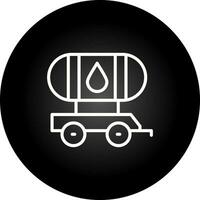 Tanker Truck Vector Icon