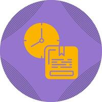 On Time Delivery Vector Icon