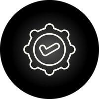 Badge Check Vector Icon