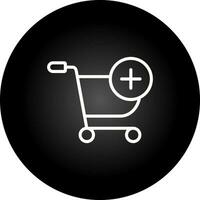 Shoping Cart Add Vector Icon
