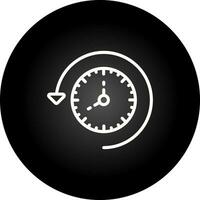 Time Past Vector Icon