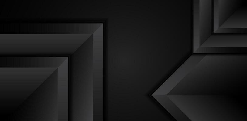 black metallic triangle geometric elements overlap on  honeycomb steel mesh template modern design premium vector illustration abstract background
