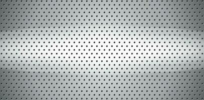 silver metal steel surface perforation sheet and metallic texture hole modern design background vector illustration