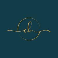 CH Signature initial logo template vector ,Signature Logotype