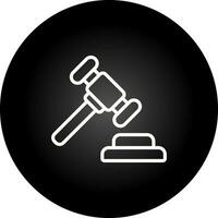 Gavel Vector Icon