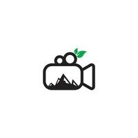 Photography and videography logo design template vector, and fully editable vector