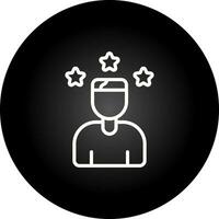 icono de vector de experiencia de usuario