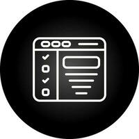 Design Brief Vector Icon