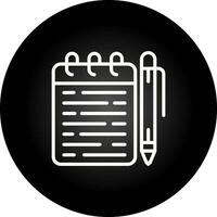 Memo pad Vector Icon