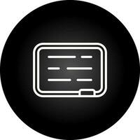 Whiteboard Vector Icon