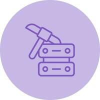 Data Mining Vector Icon