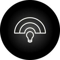 Creative Lightbulb Vector Icon
