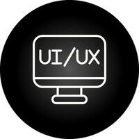 ux ui vector icono