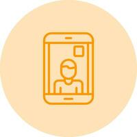 Video Call Vector Icon