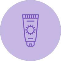 Sunscreen Vector Icon