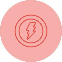 Lightning bolt Vector Icon