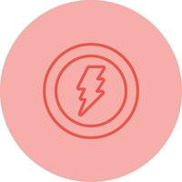 Lightning bolt Vector Icon