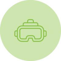 Virtual Reality Headset Vector Icon