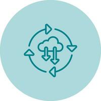 Continuous Deployment Vector Icon