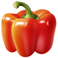 bell pepper vegetable ai generate png