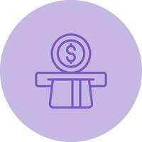 Automated Teller Machine Vector Icon