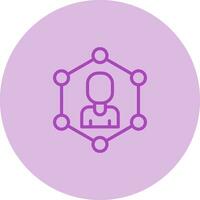 Network Segmentation Vector Icon
