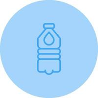 icono de vector de botella de agua