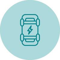 Electric Skateboard Vector Icon