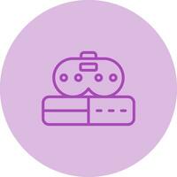 Gaming Console Controller Vector Icon