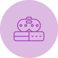 Gaming Console Controller Vector Icon