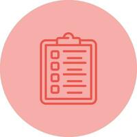 Clipboard Checklist Vector Icon