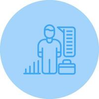 HR Analytics Vector Icon