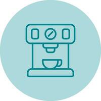 Coffee Maker with Wi-Fi Vector Icon