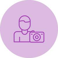 Photographer Vector Icon