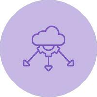 Network Load Balancing Vector Icon