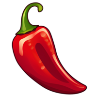 chili vegetable ai generative png