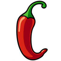 chili vegetable ai generative png