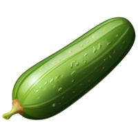 concombre légume ai génératif png