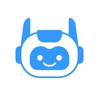 Robot Head Vector Illustration