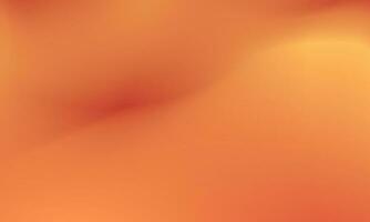 Beautiful orange gradient background smooth and soft texture vector