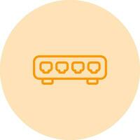 Ethernet Switch Vector Icon