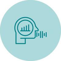 Voice Analytics Vector Icon