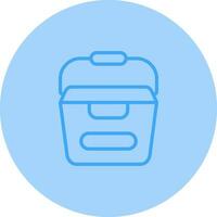 Portable water container Vector Icon