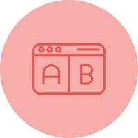 Multivariate Testing Vector Icon