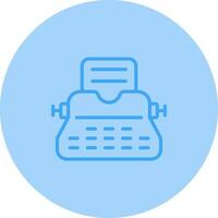 Typewriter Vector Icon