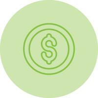 Usd Circle Vector Icon